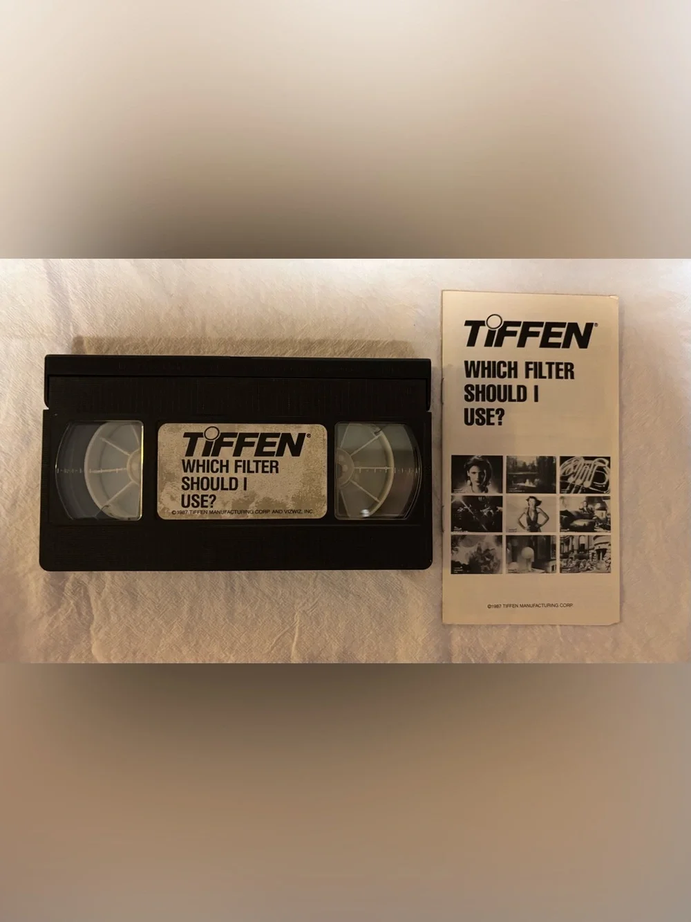 Vintage Lot Of 3 Photography Instructional VHS Kodak & Tiffen